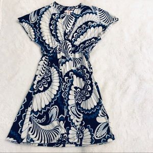 Printed coverup tunic